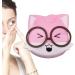 Fellflying Cartoon Animal Contact Lens Travel Case - Portable Squirrel Pink for Daily Use & Trips | Lens Care Products - Buy Online on GoSupps.com