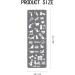 Cat Paw Love Nail Art Stamping Plate for DIY Manicure Style 1 - Buy Online on GoSupps.com
