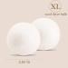Wool Dryer Balls Tumble Dryer Balls Pack of 4 XL- Fabric Softening Handmade Reusable Organic Wool Laundry Balls Reduce Drying Time Noise Wrinkles Free with No Bad Odor White - Buy Online on GoSupps.com