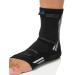VITTO Ankle Support for Ligament Damage - Non-Slip Ankle Brace for Sprained Ankle Weak Ankles and Achilles Tendonitis Support. Suitable for Women and Men (XL Black + Grey) Sleeve XL (Pack of 1)