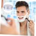 Angoily Men's Razor Soap | Solid Shampoo & Facial Water | Beard Removal Cream | Nourishing Soap | 7.1x7.1cm | Buy Online Worldwide - Buy Online on GoSupps.com