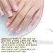 CLSSLVVBN 1 Set False Nail Elegant Full Coverage Shape Manicure Stickers Strong Adhesion Unique Design Half Paste Natural Paster Type 2 - Buy Online on GoSupps.com
