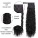 Vibrant 22-Inch Corn Wavy Long Ponytail Synthetic Wig - Clip-On Brown Hair Extension - Buy Online on GoSupps.com