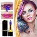  Horuili Magic Blue Color Changing Lipstick Blue Glitter Lipstick Blue Changed to Pink Lip Gloss Long Lasting Hydration Never Fade Natural Lip Care (02) (01) - Buy Online on GoSupps.com