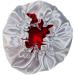 Royal Sensations Red/White Reversible Satin Hair Bonnet - Premium Quality - Buy Online on GoSupps.com