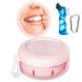 Seancheer prosthetic box set denture container with prosthesis brush bite can with a sink tooth rail box box braces can with mirror prosthesis box for dentures.
