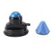Massage ball roller 2-in-1 wall assembly muscle node relief relaxation suction-up ball massager 360 rotatable deep fabric myofascial relaxation for body neck