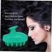 Gatuida Scalp Brush Tool - Meridian Health Comb & Shampoo Brush | 9.5x7cm Green | Perfect Household Appliance for Healthier Hair - Buy Online on GoSupps.com