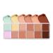 G n rique 12-Color Concealer Palette Cream Corrective Makeup Blendable Cosmetic Shades | Face Concealer Kit for Young Teens Girls Coworkers Friends Applicati