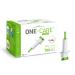 MediVena ONE-CARE PRO Safety Lancets  Top Push Button Activated  21G x 2.4mm  100/bx  Sterile  Convenient Sampling