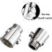 Axcroo Stainless Steel Analdusche & Vaginaldusche - Intimate Enema Rinse Nozzle for Men & Women | Premium Anal & Vaginal Cleaning Syringe - Buy Online on GoSupps.com
