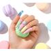 AIMEILI Easter Pastel Gel Nail Polish Set 8ml 12 Colours Spring Summer Pink Yellow Blue Purple Soak Off UV LED Gel Nail Polishes Nail Art Gel Polish Gift Kit 9 KIT12-9_8ML 0.67 ml (Pack of 12) - Buy Online on GoSupps.com