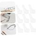Housoutil 100 Pc Silicone Glasses Leg Covers - Anti-Slip Ear Holders & Protectors for Glasses - Durable Temple & Handle Grip Gel - Buy Online on GoSupps.com