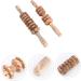 Frcolor Wooden Muscle Roller Massage Device - Premium Manual Wood Massager for Deep Tissue Relief | International Shipping Available - Buy Online on GoSupps.com