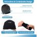 NEWGO Headache Relief Hat - Migraine Ice Cap for Tension, Sinus Pressure, Puffy Eyes - Cooling Gel & Compression - Black - Buy Online on GoSupps.com