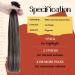 Buy Hetto Bonding Extensions | Real Hair Remy Keratin 50g 20 Inch | Black Balayage 1b/Silver | Best for Cancer Patients - Buy Online on GoSupps.com