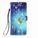 Compatible with Samsung Galaxy S23 Ultra case Mobile Ill Bless Glitzer Glossy 3d Pattern PU Leather Pocket Card Card Card Case Wallet Case Cover For Samsung Galaxy S23 Ultra Butterfly