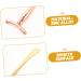 FOMIYES 3 Sets Eye Roller Head T-bar Set Double-end Facial Spoon Tools Eye Care Skull Stationary Eye Beauty Scoop T-shaped Makeup Sticks Metal Mask Spoon - Buy Online on GoSupps.com