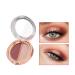 Timipoo Double color eye shadow  high pigment eye makeup palette  matte shimmer metal eye shadow powder  waterproof and durable color eye shadow (03Rose powder)
