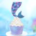 Mermaid Party Decoration Mermaid Cupcake Toppers Wrappers for Under the Sea Party supplies - Buy Online on GoSupps.com