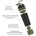 Artoid Mode 720ml Inspirational Protein Shaker Bottle with Twist & Lock Box - BPA Free, Black/Moss Green | Dual Mixing Technology, Shaker Balls & Grids | Sports Fitness Workout - Buy Online on GoSupps.com