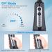 Cordless Water Dental Flosser - INSMART Professional 300ML Tank, USB Rechargeable, IPX7 Waterproof, 4 Modes - Oral Irrigator for Home and Travel - Buy Online on GoSupps.com