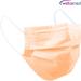 Wellsamed Wellsamask Type IIR Medical Face Masks - 50 Pieces Orange - Elastic Band Single Colour - Buy Online on GoSupps.com