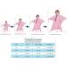 WGUST Sensory Sox Stretchy Body Socks Full-body Wrap To Relieve Stress Deep Pressure Sensory Sack For Self-calming And Relaxing Perfect For Children With Sensory Processing Disorder (Color : Pink S/Small-69*102cm Pink - Buy Online on GoSupps.com