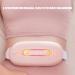 Soothing Menstrual Relief Belt | Fast Warmth & Massage | Adjustable USB Travel Comfort - Buy Online on GoSupps.com