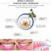 MAQ 12-Part Manual Interspace Toothbrush | Soft BPA-Free Dental Brushes for Orthodontic Bridges | Slim Design for Difficult Areas | Deep Green & White - Buy Online on GoSupps.com