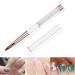 Shine Chance 100% Kolinsky 3D Acrylic Nail Brush Size #08 - Oval Nail Art Painting Brush for Acrylic Powder & Carved Extend Nails - Buy Online on GoSupps.com