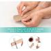 MQUPIN Gel Toe Caps Sleeves - Cuttable Toe Tubes & Protectors for Corns Blisters Calluses - Comfortable Foot Care Solutions for All Sizes - Buy Online on GoSupps.com