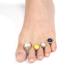 Washable Toe Separator Tool | Anti-Corrosion Nail Art Corrector for Home Use - Style Group G - Buy Online on GoSupps.com