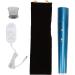 Travel Blow Dryer Rechargeable Hot Cold Air Adjustable Cordless Hair Dryer Quiet Negative Ion Function 360 Nozzles Foldable for Pet Care (Blue) - Buy Online on GoSupps.com