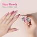 GOICC Nail Art Polish Set - 6 Colors Pink Green Blue Orange Rainbow Gel Liner Kit with Thin Brush - Soak off Curing - 8ml - Gold Silver White - Design Paint for Nail Art - Buy Online on GoSupps.com