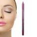 Waterproof Eyeliner Colorful Waterproof Quick Dry Eyeliner - Women Girls Long-Lasting Gentle Makeup Portable High Pigment Cosmetics for Holiday Shakven Pink
