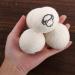 2Pcs White Wool Dryer Balls Reusable Laundry Balls Softener Washing Fleece Dry Kit Anti-Static Reduce Wrinkles and Save Time Drying Ball Laundry House Supplies(with Pattern) White No - Buy Online on GoSupps.com