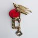 Solid Brass Replica Victorian Bird Sewing Clamp Pincushion by INsideOUT