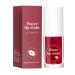 Pruojhw Water-based lip tint long-lasting natural application for lips and cheeks for women students travelers makeup lovers everyday life parties weddings and stage performances.