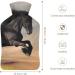 Hot Water Bottle with Lid - Rubber Horse Design for Pain Relief Cramps & Foot Warmer | Ideal Hot & Cold Therapy - Buy Online on GoSupps.com