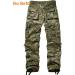 GSGGIG Men's Tactical Cargo Pants - Lightweight Ripstop Hiking Work Pants with Pockets, 34 Cp Camo - Buy Online on GoSupps.com