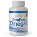 Omega 3 capsules high dose EPA/DHA high bioavailability I 120 Fish oil capsules i vitamin e essential fatty acids without belching i ultra pure vitality nutritionals by vitaminexpress