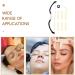 Hemoton 1 Set Arch Embroidery Eyebrow Ruler Eyebrow Ruler Tool Eyebrow Positioning Ruler Portable Pull Wire - Buy Online on GoSupps.com