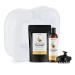 Love Locs Detox Dream Kit with Apple Cider Vinegar | Hair Detox For Dreadlocks Locs & Sisterlocks | ACV Deep Cleansing Shampoo Soak Powder Inflatable Basin Shampoo Brush | Natural | Residue Free