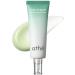 ATHE Vital B-Calm Panthenol Ampoule Cream - 50 000ppm Panthenol & 670 000ppm Tea Tree Leaf Water - Vegan Moisturizing & Soothing Lightweight Serum Moisturizer for Oily Sensitive and Acne Skin 1.69oz