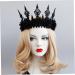Gothic Floral Headpiece Halloween Vintage Crown Headband Black Rose Headband Hair Accessory for Women Girl. - Buy Online on GoSupps.com