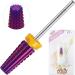 PANA Nail Carbide 5 in 1 Bit - Two Way Rotate use for Both Left and Right Handed - Fast remove Acrylic or Hard Gel - 3/32" Shank - Manicure Nail Art Drill Machine (Double Coarse - 2XC Purple) Double Coarse - 2XC Purple - Buy Online on GoSupps.com