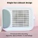 Powerful Nail Dust Collector Rechargeable and portable 60w Multifunctional Suction Fan for Acrylic Gel Nails Polishing Adjustable suction Quiet suitable for hair salon Connect the power supply - Buy Online on GoSupps.com