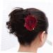 minkissy 2 1 Hibiscus Hair Clip Red Artificial Flowers Flower Hair Clips for Women Hair Clips for Women Thick Hair Rose Hairpin Rose Flower Hair Comb Hair Piece Blossom Hair Accessories medium Rosso - Buy Online on GoSupps.com