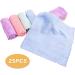 Denpetec 24Pcs Microfiber Face Towel Set with Women's Coral Fleece Headband - Highly Absorbent and Easy to Carry Wash Cloths - Buy Online on GoSupps.com